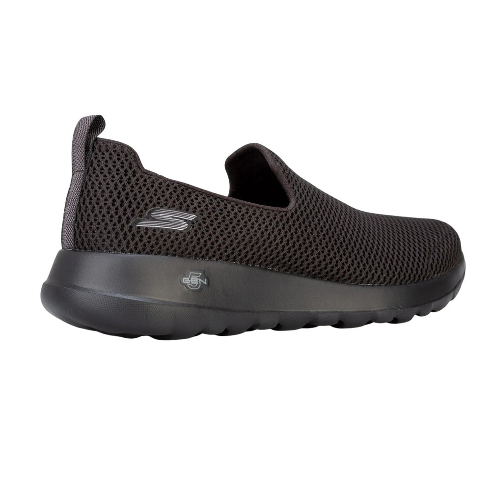 Black - Back - Skechers Mens Go Walk Slip-on Trainers