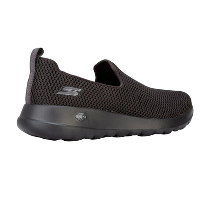 Black - Back - Skechers Mens Go Walk Slip-on Trainers