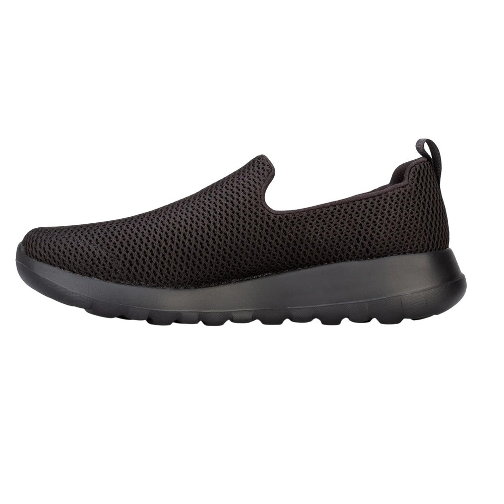 Black - Pack Shot - Skechers Mens Go Walk Slip-on Trainers