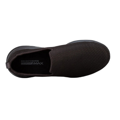 Black - Close up - Skechers Mens Go Walk Slip-on Trainers