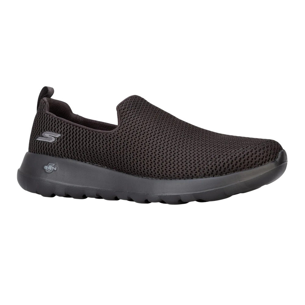 Black - Front - Skechers Mens Go Walk Slip-on Trainers