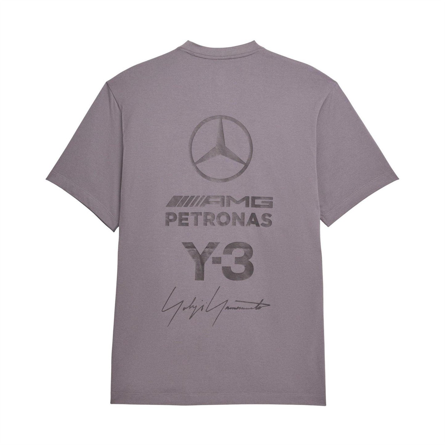 Black - Back - Y-3 Mens Mercedes F1 T-Shirt