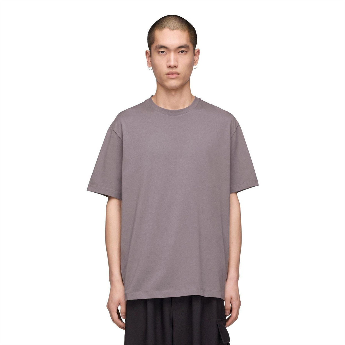 Black - Side - Y-3 Mens Mercedes F1 T-Shirt