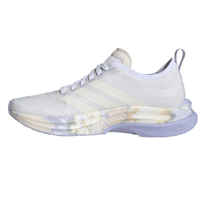 White - Side - Adidas Unisex Adult Moveboost Stripes Trainers