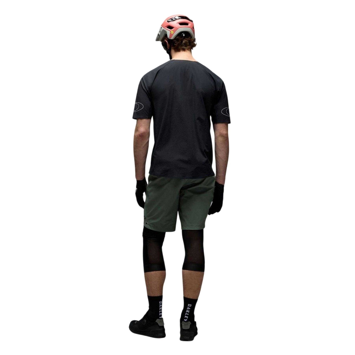 Pitch Black - Back - Oakley Mens Seeker Whip T-Shirt