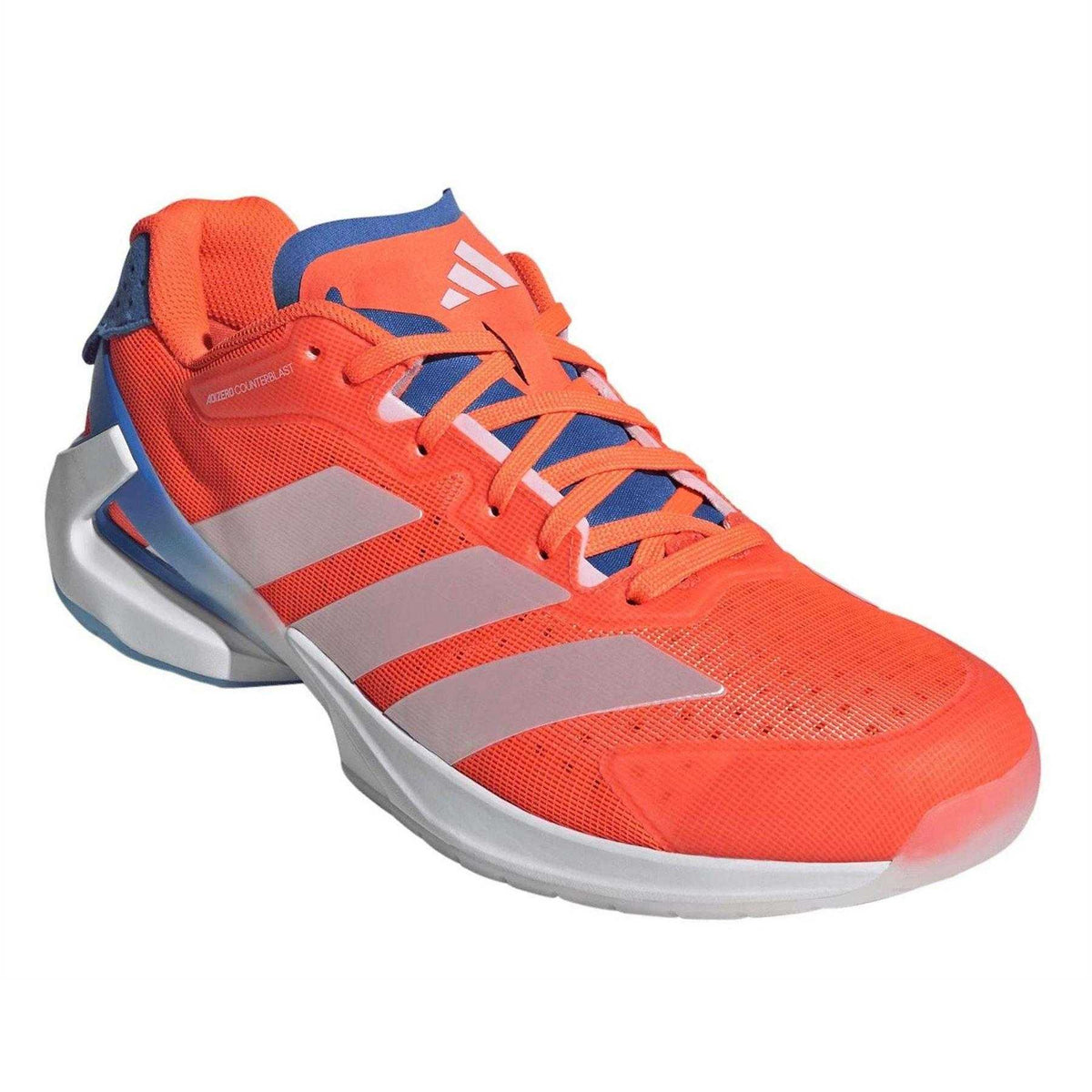 Orange - Pack Shot - Adidas Mens Adizero Count 3 Stripes Shoes