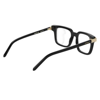 Black - Back - Off White Mens Style 8S Gold Detail Sunglasses