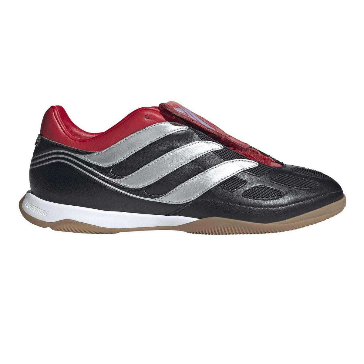 Core Black - Front - Adidas Mens Predator Precision Fold Over Leather Trainers