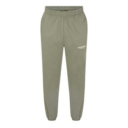Olive - Front - Represent Mens Owners Club Fleece Joggers