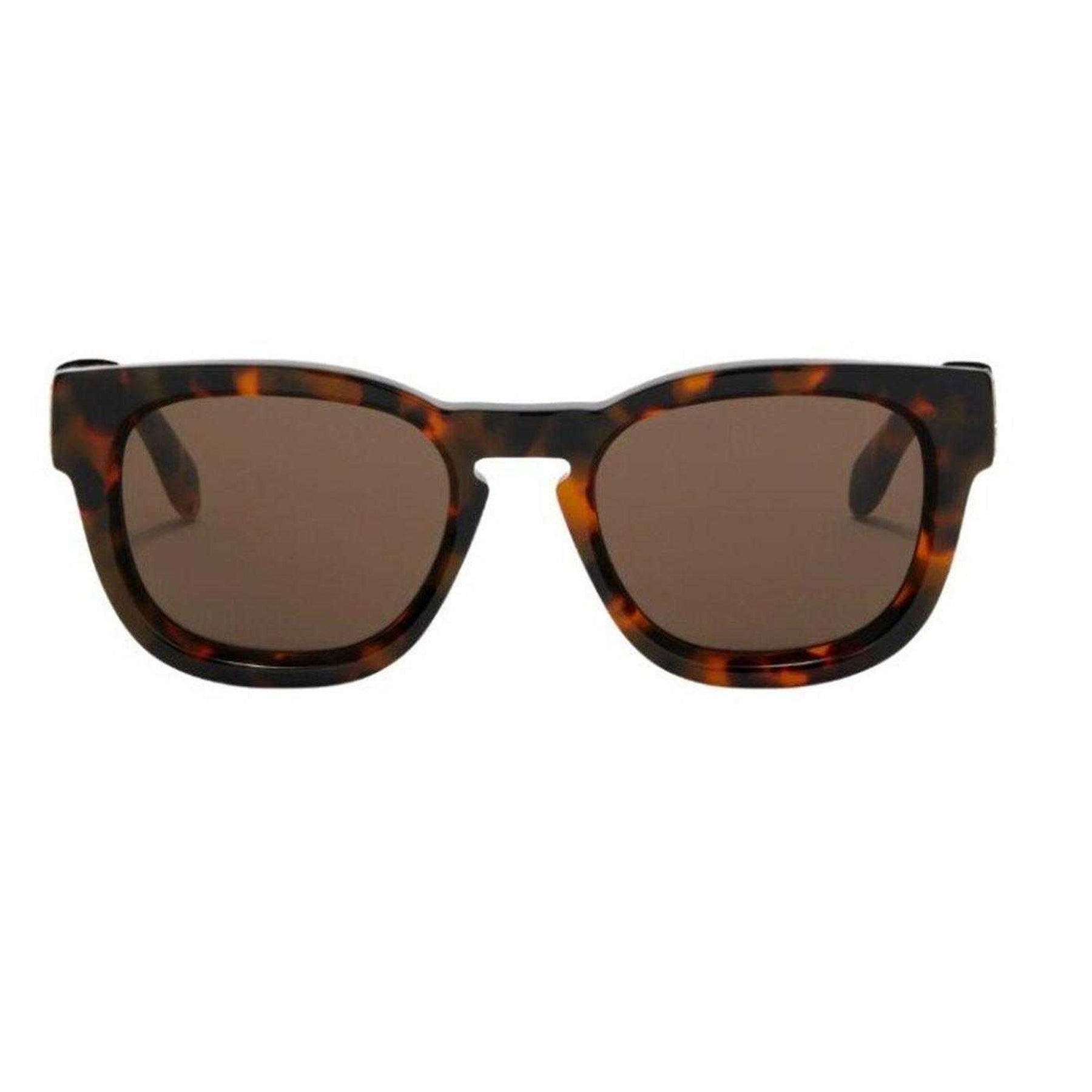 Havana Brown - Back - Palm Angels Mens Riverside Rectangle Sunglasses