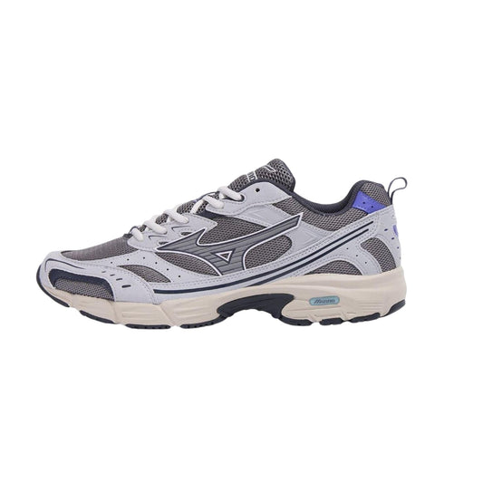 Quiet Shade-Grey-Harbour - Front - Mizuno Womens-Ladies MXR Lace Up Trainers