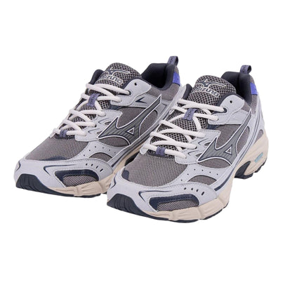 Quiet Shade-Grey-Harbour - Side - Mizuno Womens-Ladies MXR Lace Up Trainers