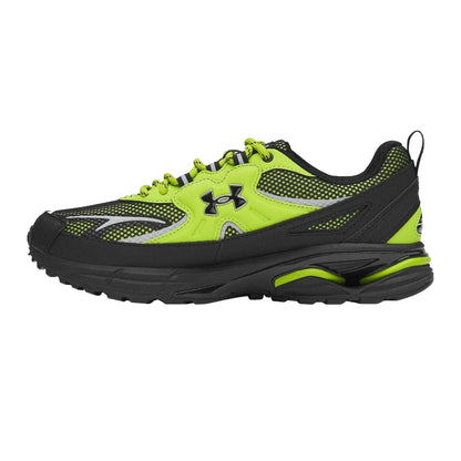 Green - Back - Under Armour Mens Apparition Tech Mesh Trainers