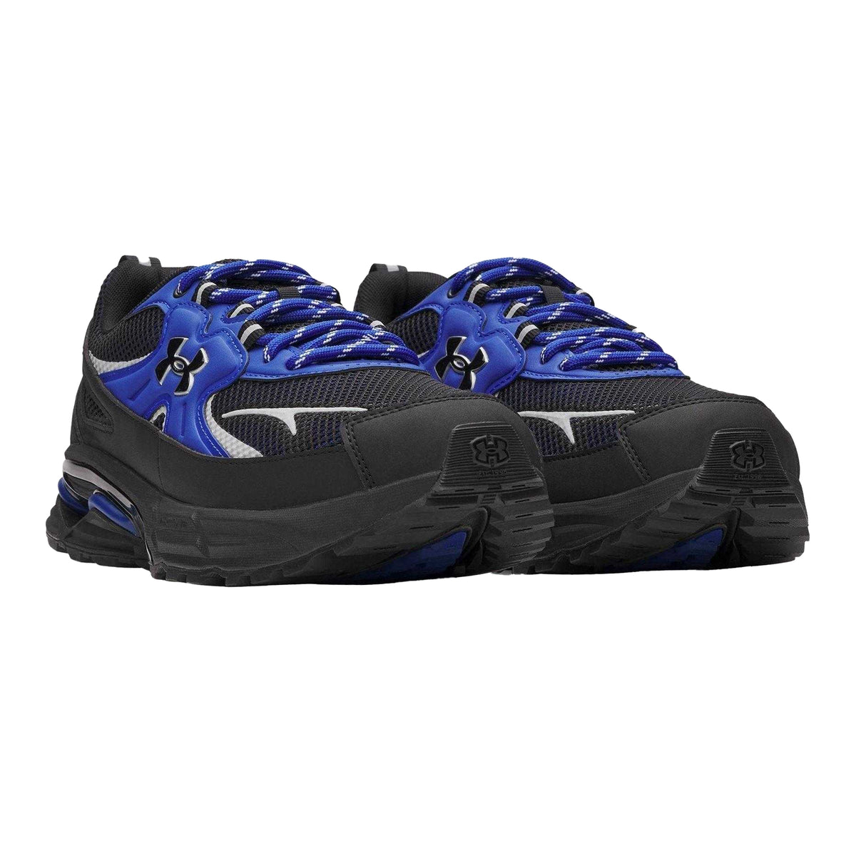 Blue - Pack Shot - Under Armour Mens Apparition Tech Mesh Trainers