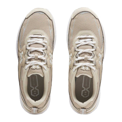 Brown - Side - Under Armour Mens Apparition Tech Mesh Trainers