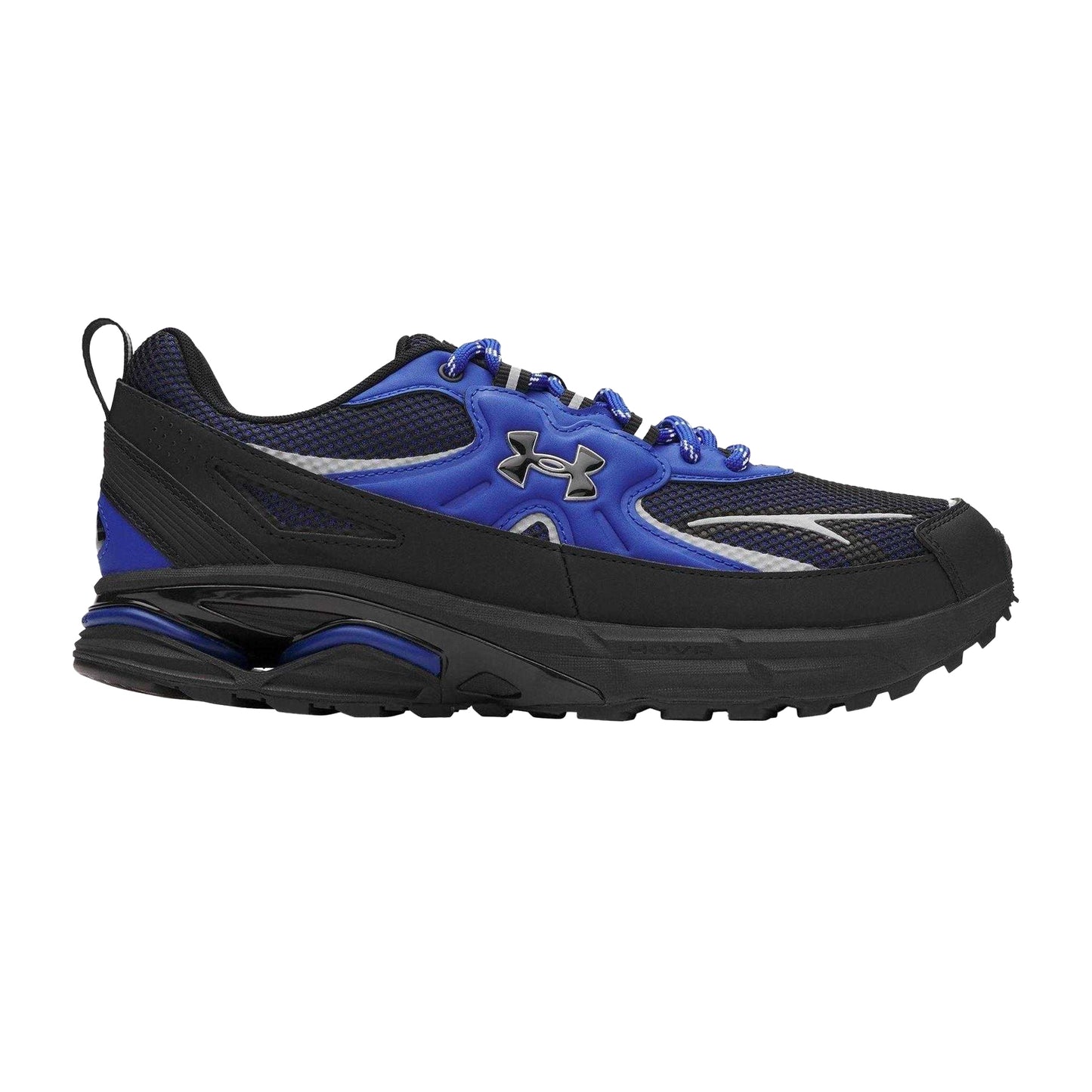Blue - Front - Under Armour Mens Apparition Tech Mesh Trainers