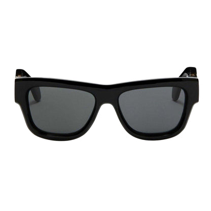Black-Dark Grey - Back - Palm Angels Unisex Adult Magnolia Cat Eye Sunglasses