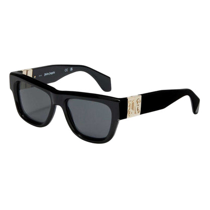 Black-Dark Grey - Front - Palm Angels Unisex Adult Magnolia Cat Eye Sunglasses