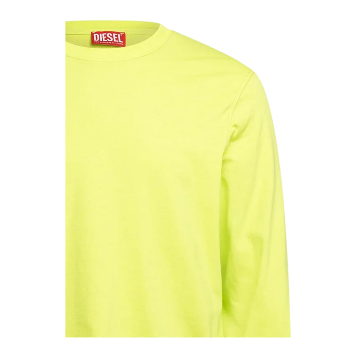 Acid Lime - Side - Diesel Mens T-Just Long-Sleeved T-Shirt
