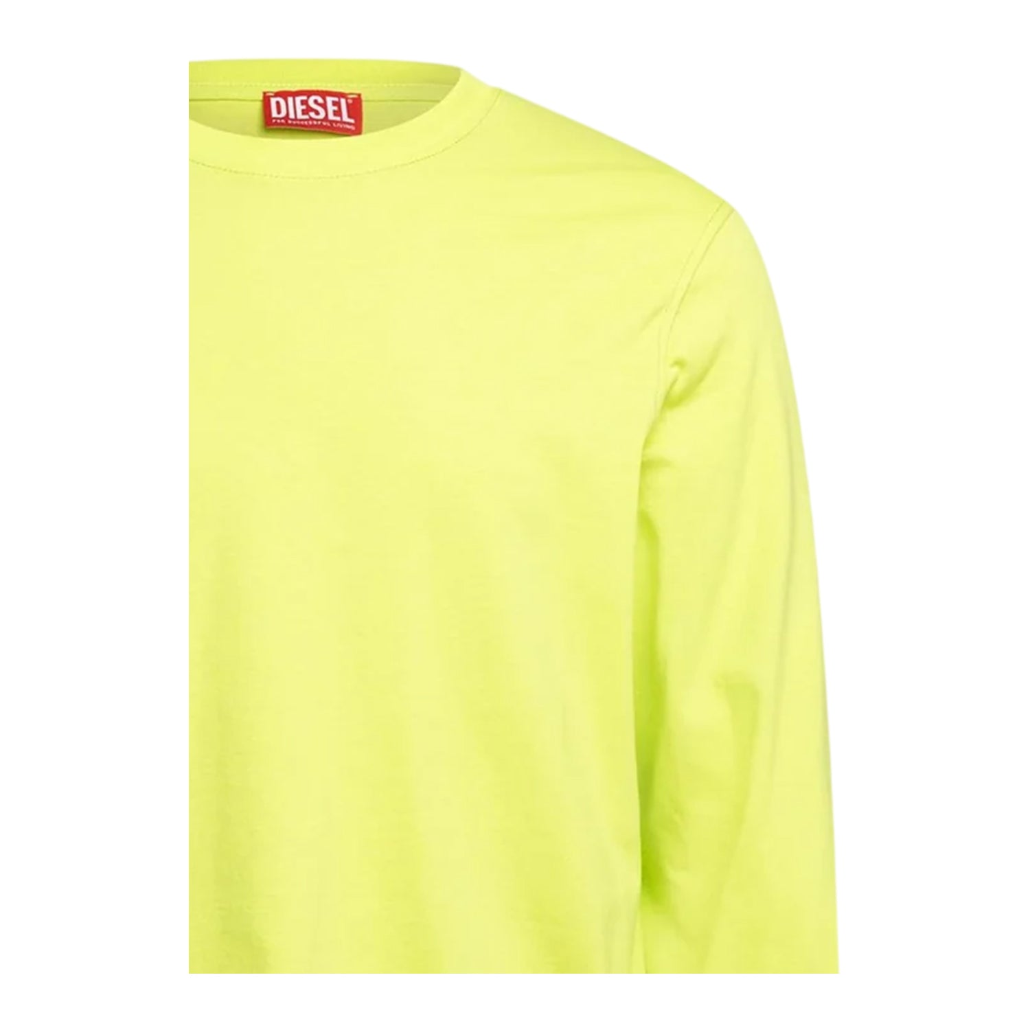 Acid Lime - Side - Diesel Mens T-Just Long-Sleeved T-Shirt