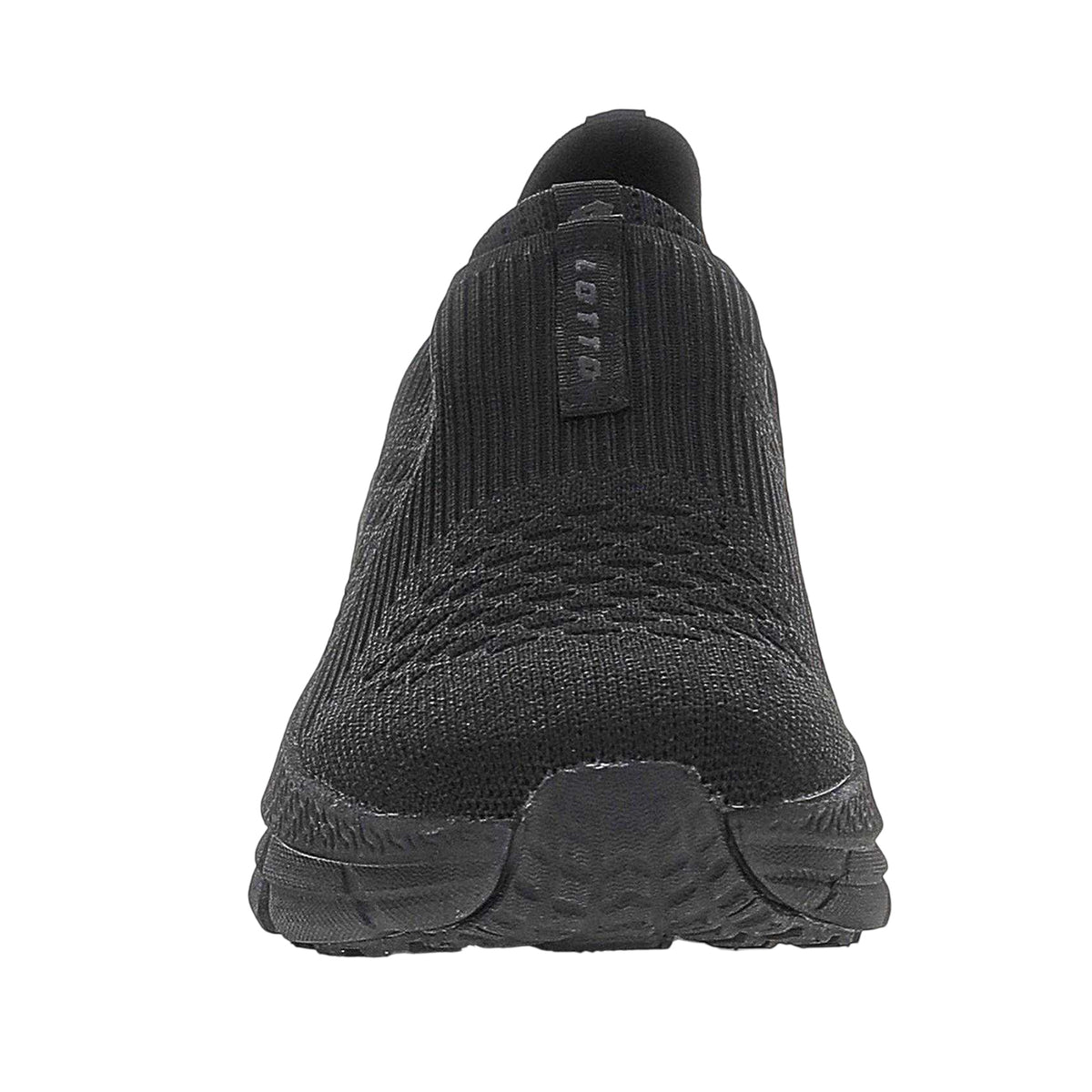 All Black - Lifestyle - Lotto Mens Italia Run 100 AMF Trainers