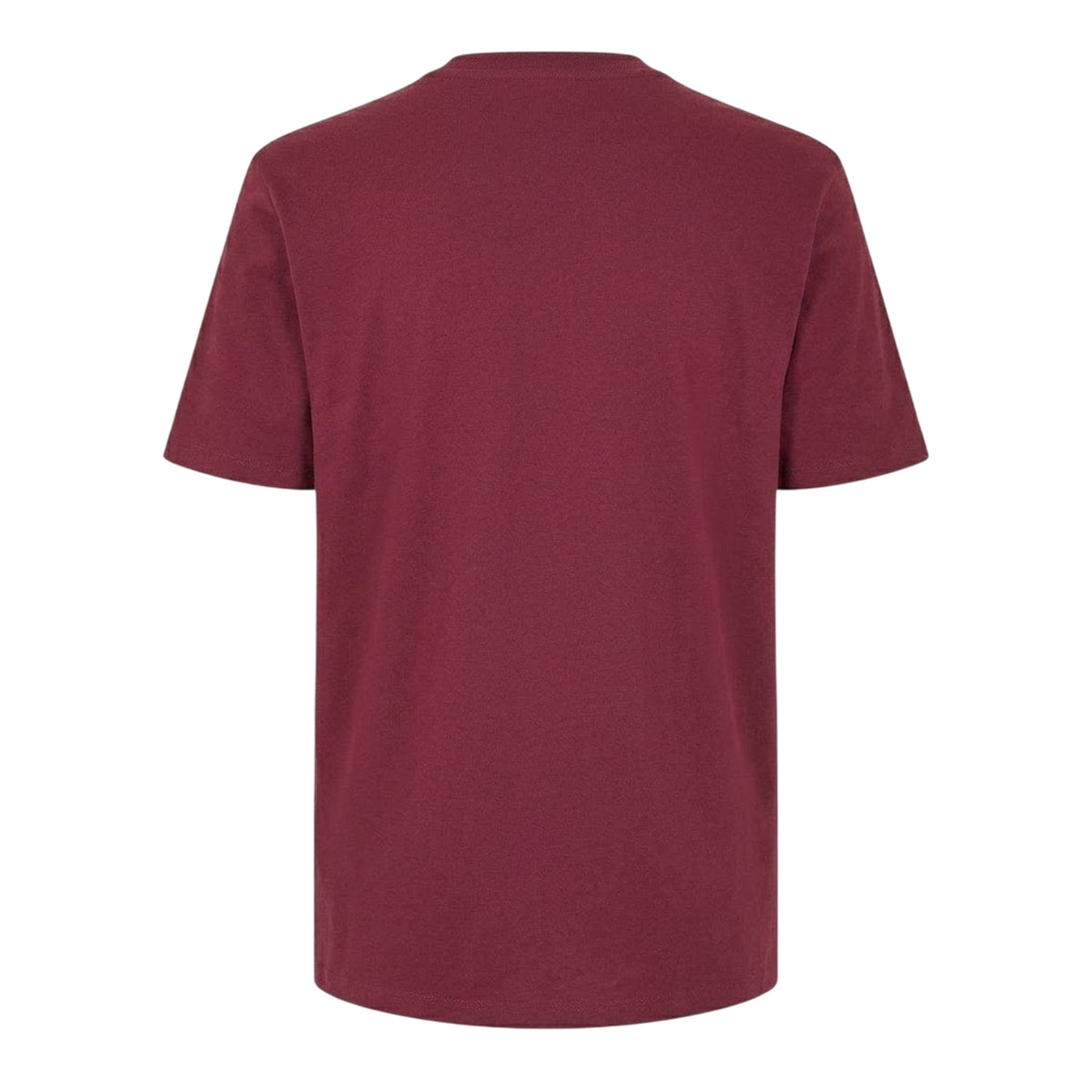Dark Red - Back - Hugo Mens Delastio Regular T-Shirt