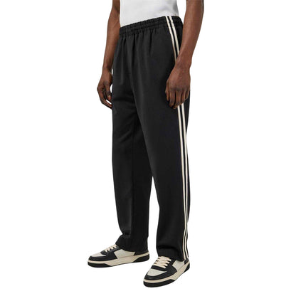 Jet Black - Side - Represent Mens Cotton Relaxed Fit Joggers
