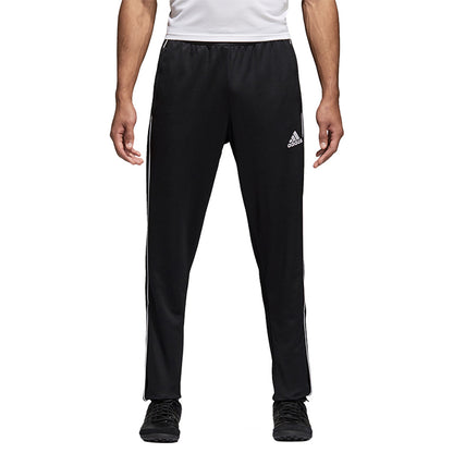 Black - Side - Adidas Mens Core 18 Jogging Bottoms
