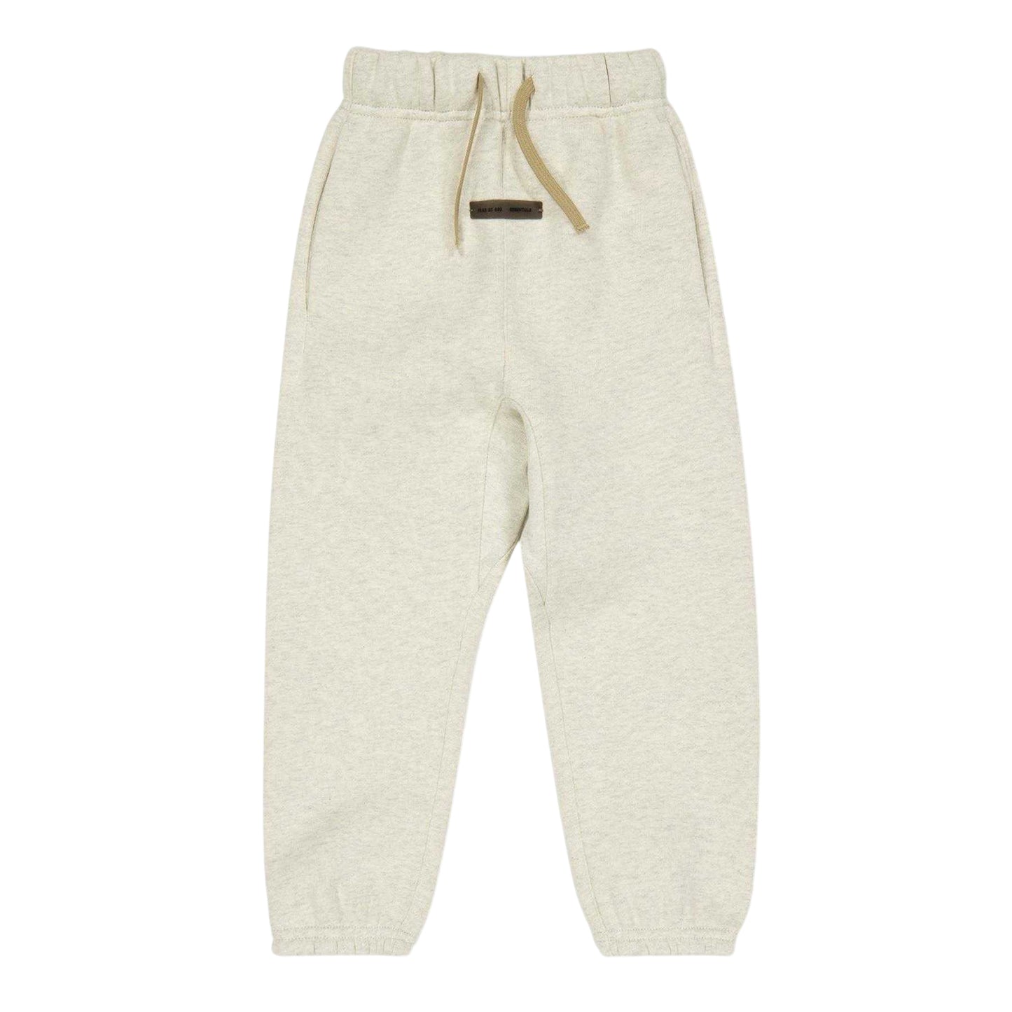 Oatmeal - Front - Fear Of God Essentials Childrens-Kids Fleece Joggers