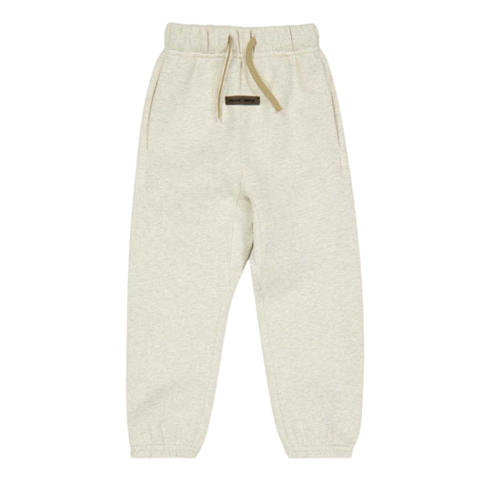Oatmeal - Front - Fear Of God Essentials Childrens-Kids Fleece Joggers