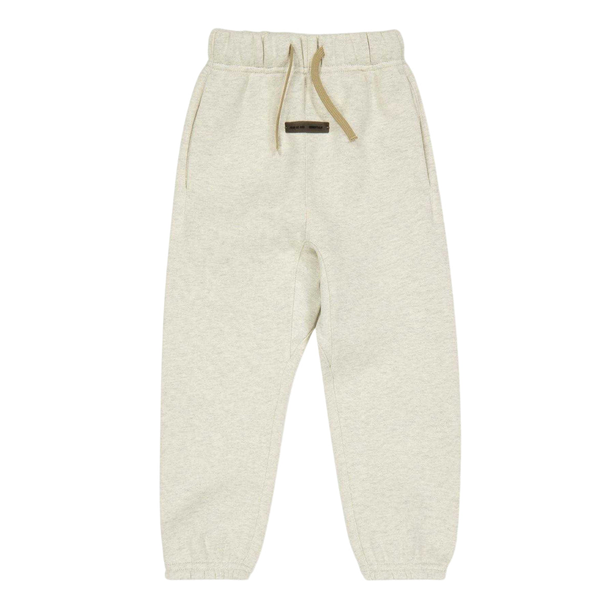Oatmeal - Front - Fear Of God Essentials Childrens-Kids Fleece Joggers