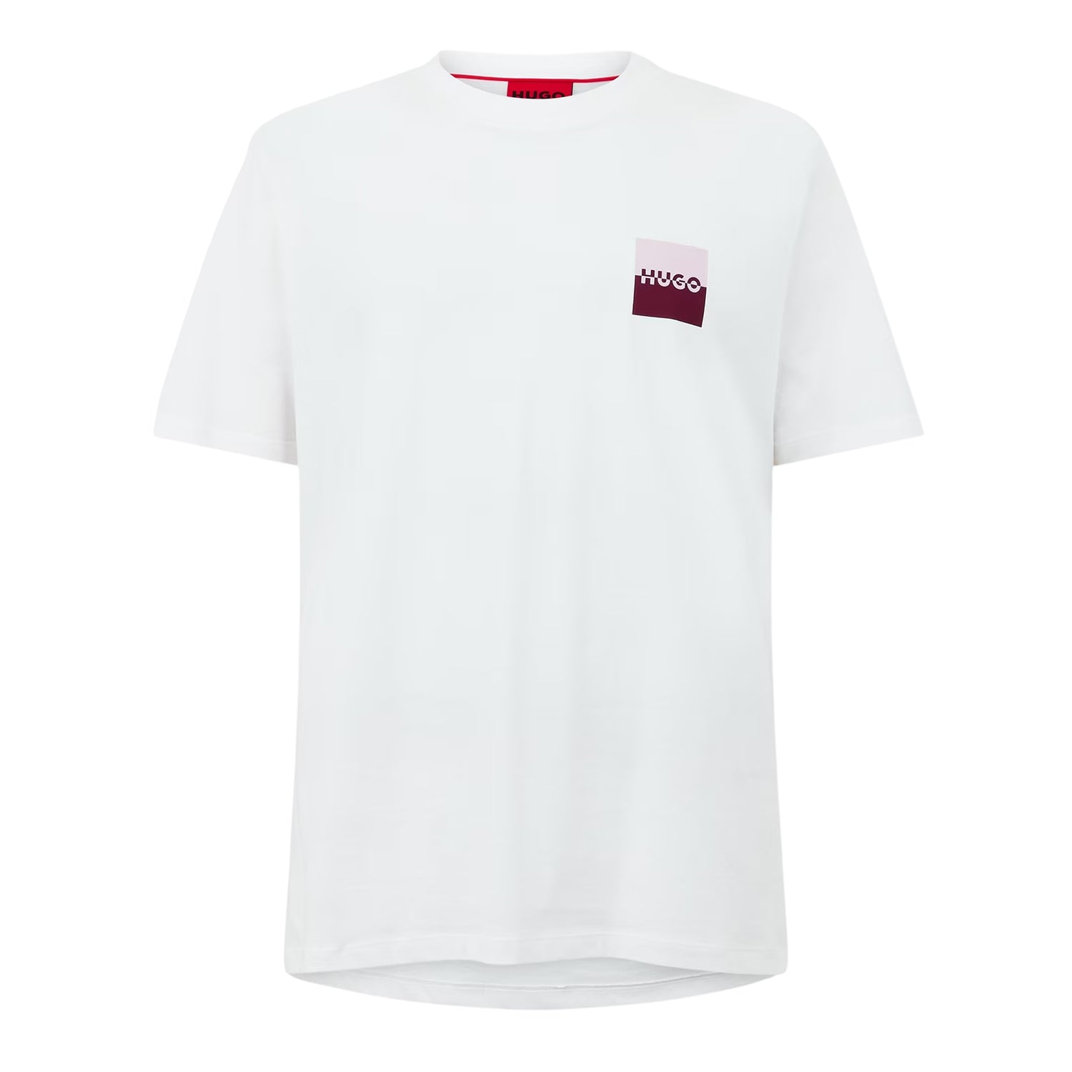 Natural - Front - Hugo Mens Dapusi Regular T-Shirt
