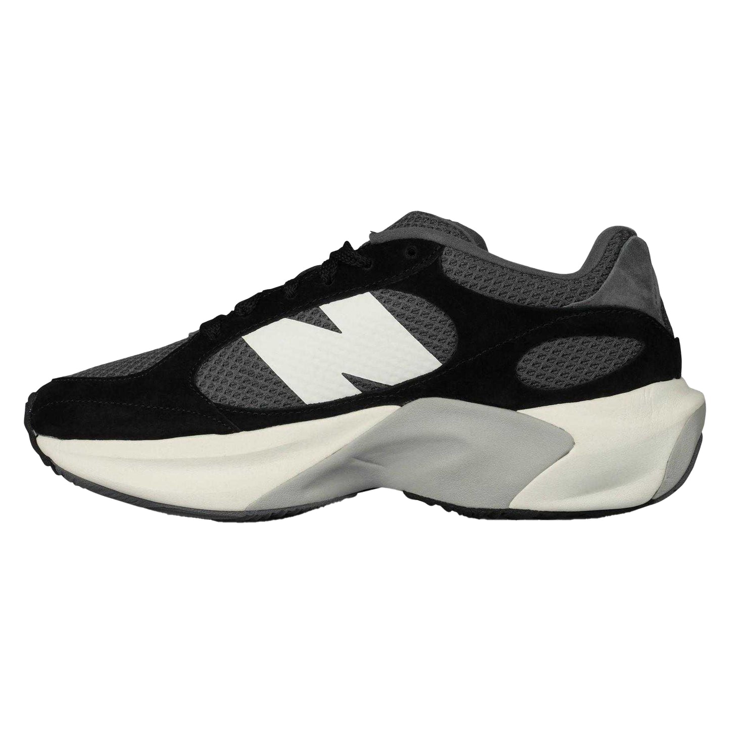 Black - Side - New Balance Mens WRPD Runner Suede Trainers