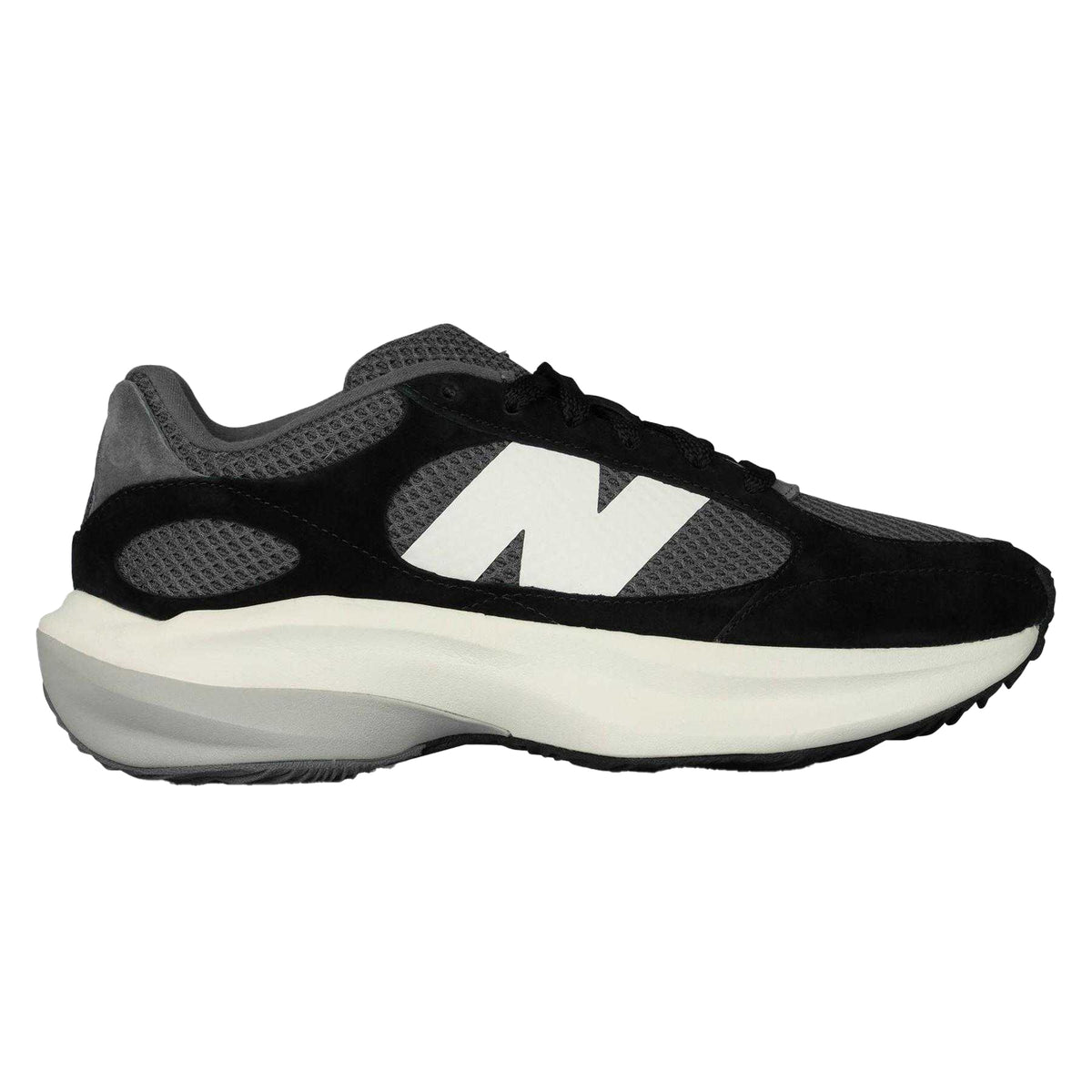 Black - Front - New Balance Mens WRPD Runner Suede Trainers
