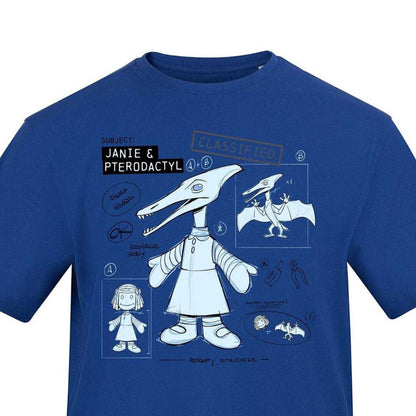 Blue - Side - Characters Unisex Adult T-Shirt