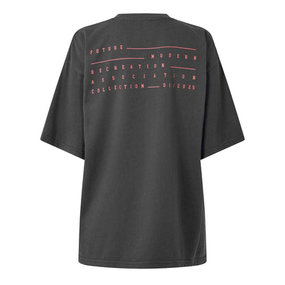 Washed Black - Back - PE Nation Womens-Ladies Back Print T-Shirt