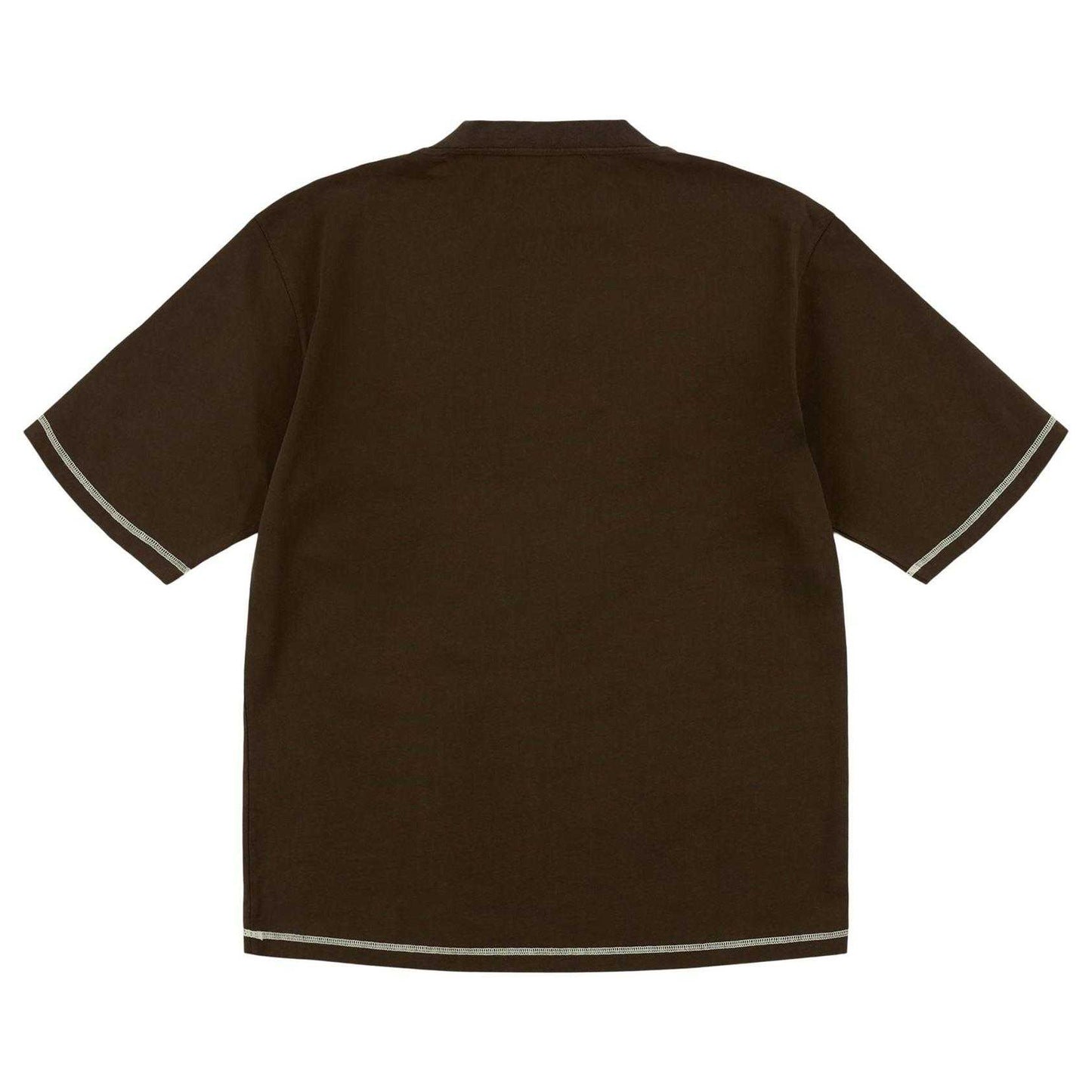 Brown - Back - A-COLD-WALL Mens Night Shift T-Shirt