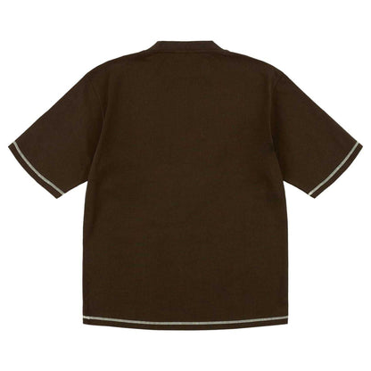 Brown - Back - A-COLD-WALL Mens Night Shift T-Shirt