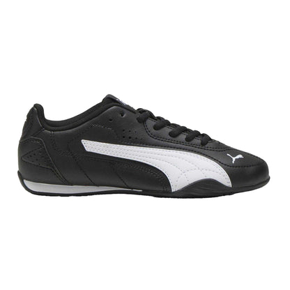 Black-White - Front - Puma Childrens-Kids Catch Trainers