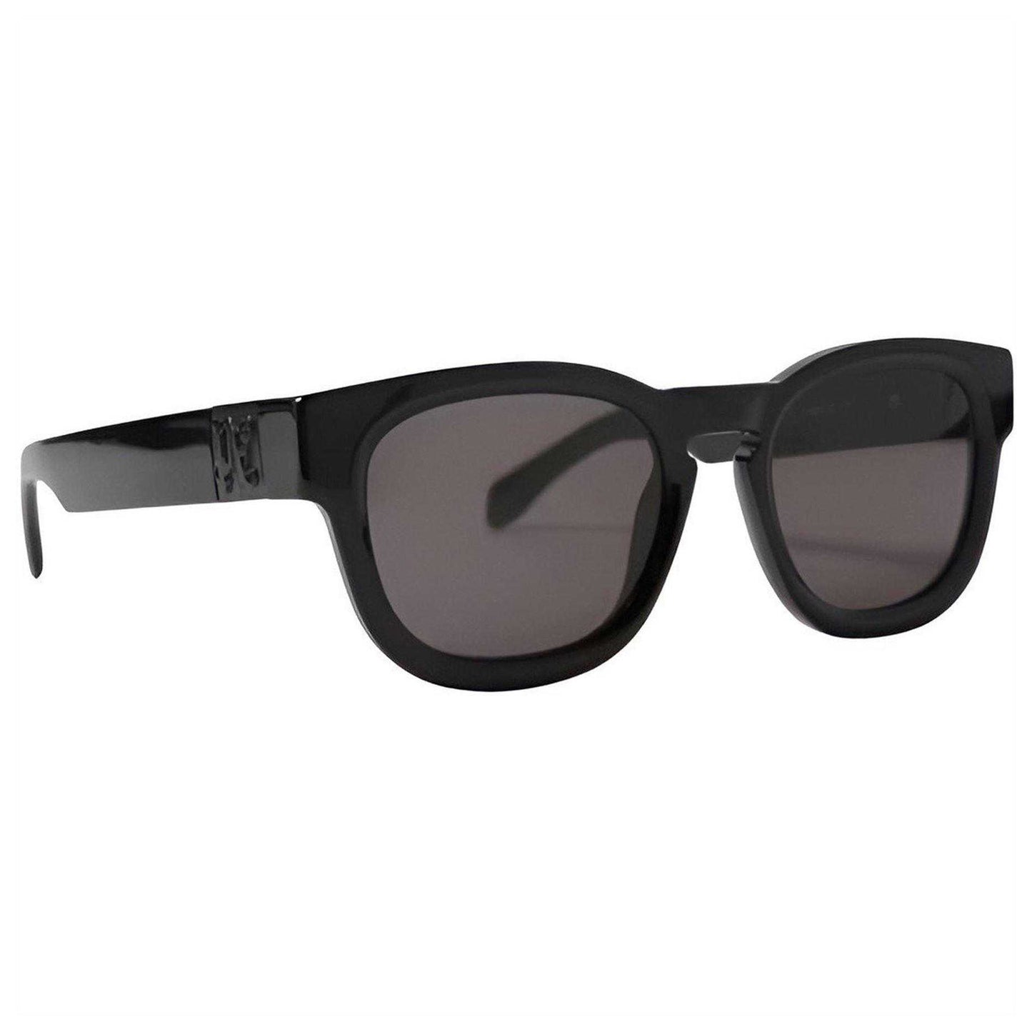 Black-Matted Grey - Back - Palm Angels Mens Rectangle Sunglasses
