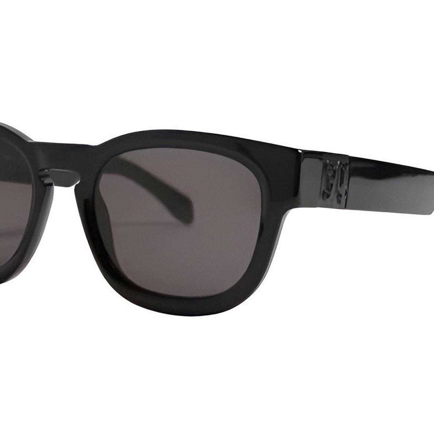 Black-Matted Grey - Side - Palm Angels Mens Rectangle Sunglasses