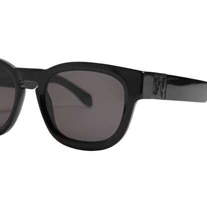 Black-Matted Grey - Side - Palm Angels Mens Rectangle Sunglasses