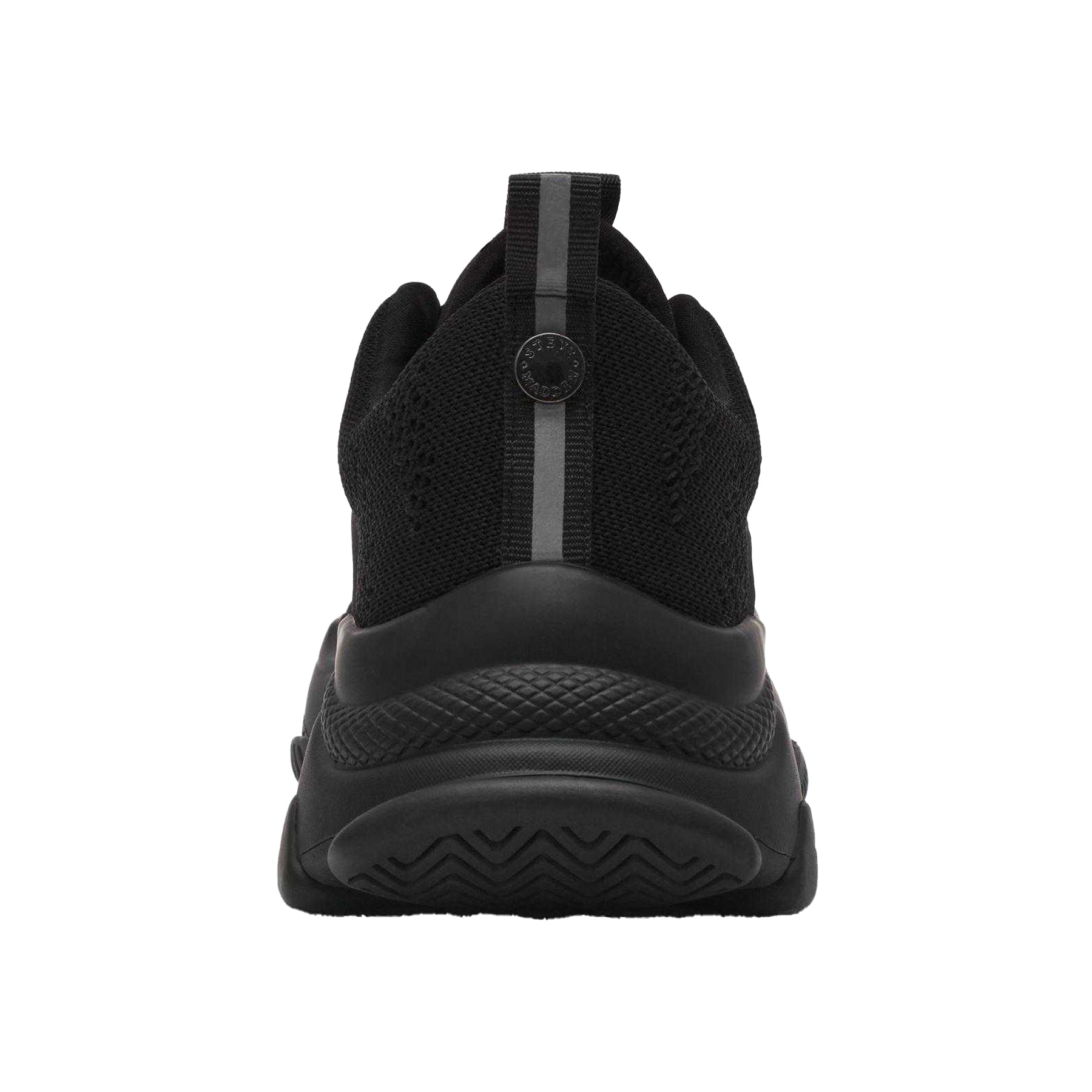 Black - Pack Shot - Steve Madden Womens-Ladies Main Street Trainers