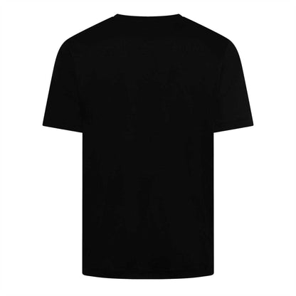 Black - Back - Boss Mens Unity Stripe Logo T-Shirt