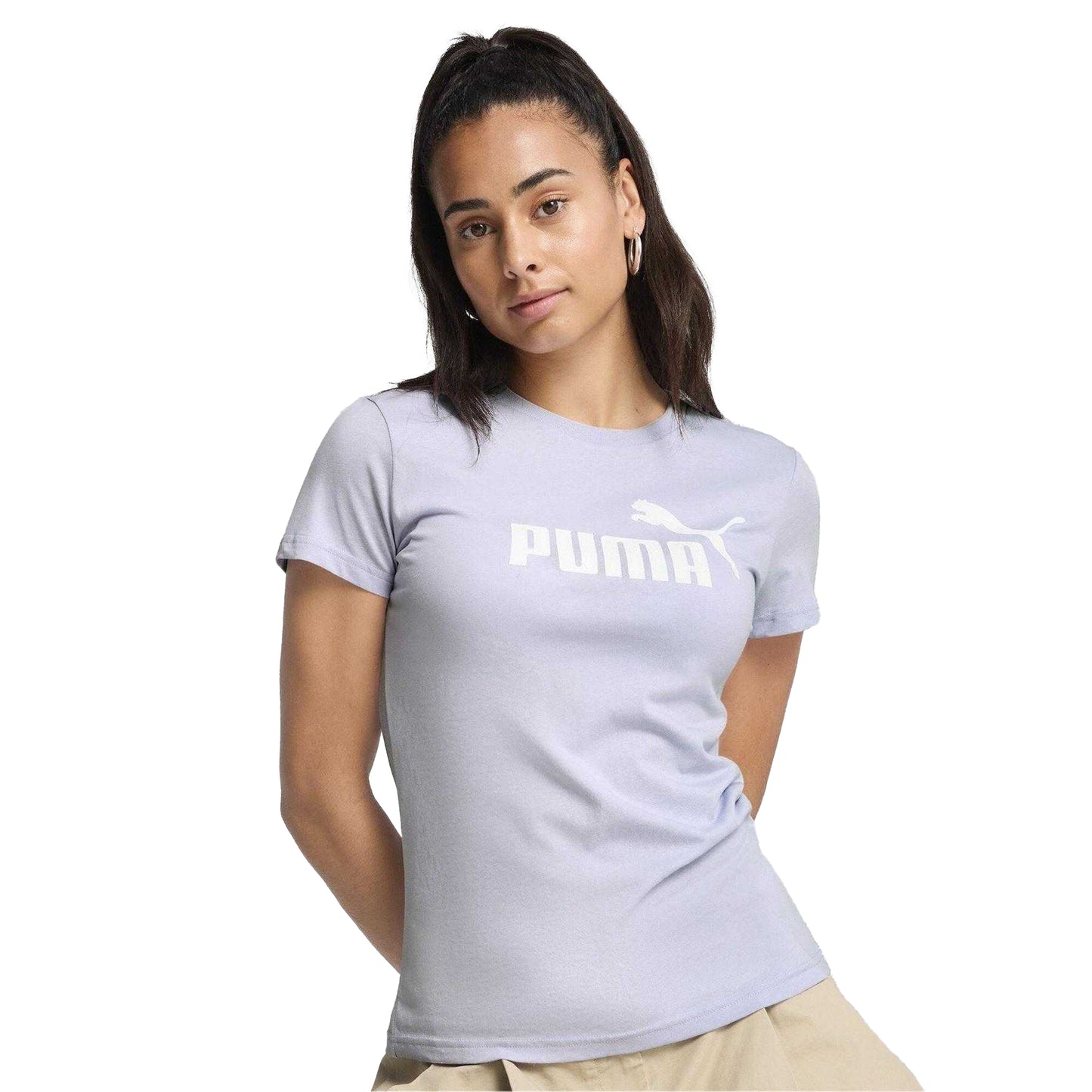 Stormy Weather - Side - Puma Womens-Ladies No.1 Logo Printed T-Shirt
