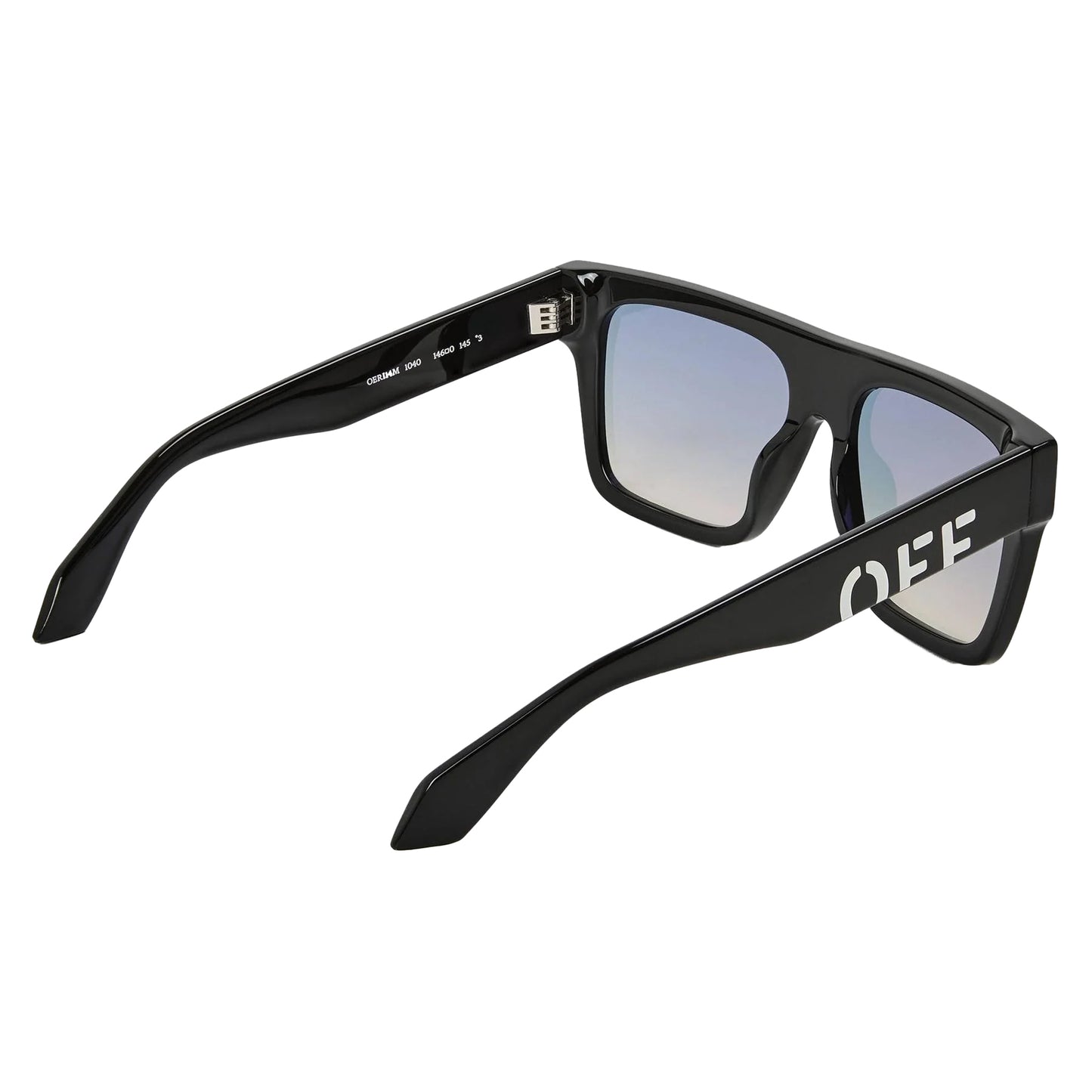 Black-Blue - Back - Off White Mens Columbus Sunglasses