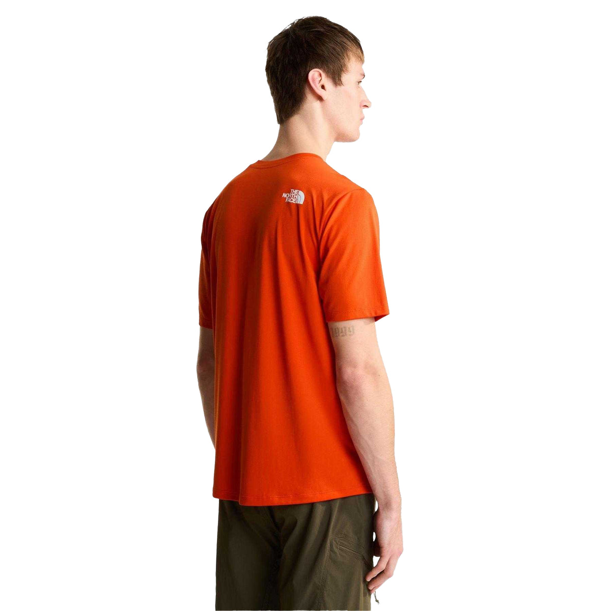 Lava Red - Lifestyle - The North Face Mens Running T-Shirt