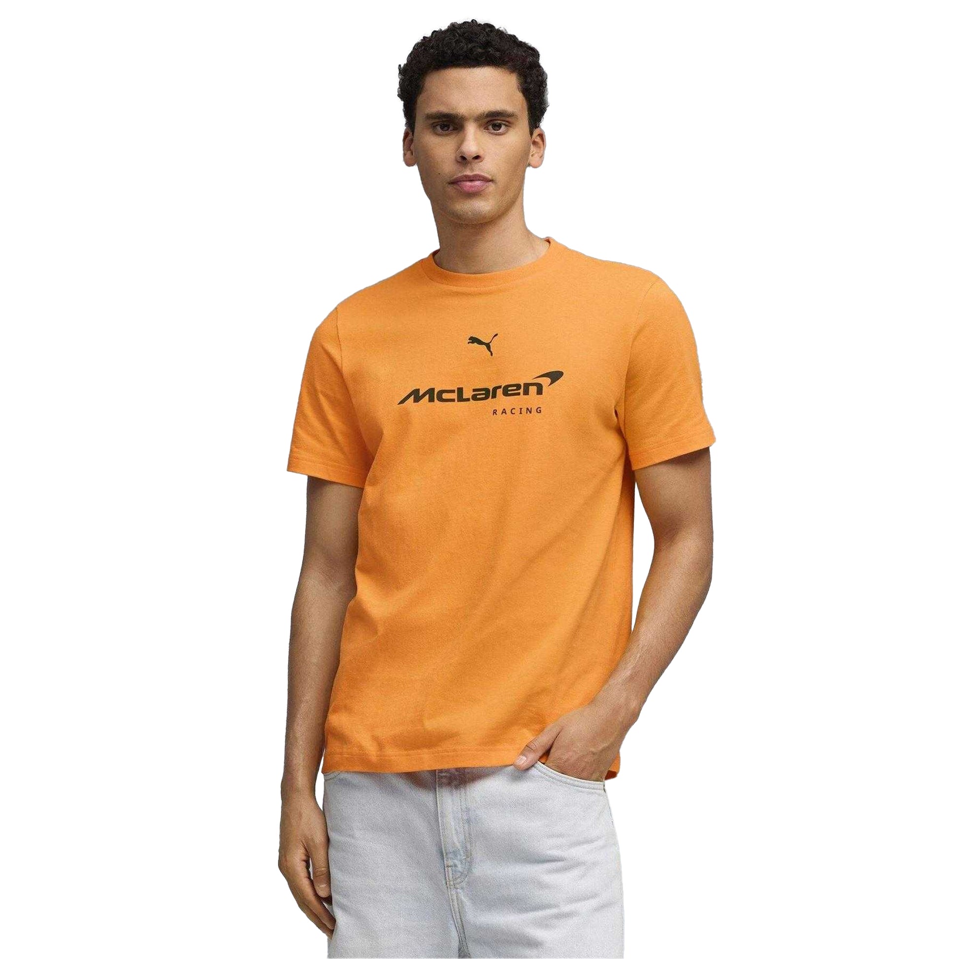 Papaya - Side - Puma Mens McLaren F1 T-Shirt