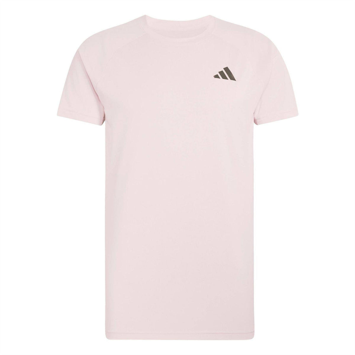 Pink - Front - Adidas Mens US Open Logo T-Shirt