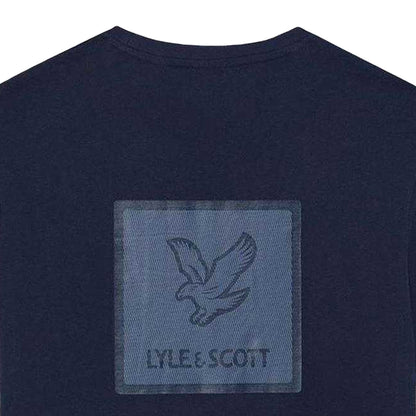 Navy - Lifestyle - Lyle & Scott Mens Back Print Regular T-Shirt